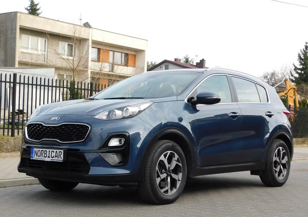 Kia Sportage cena 74980 przebieg: 156200, rok produkcji 2020 z Przedbórz małe 596